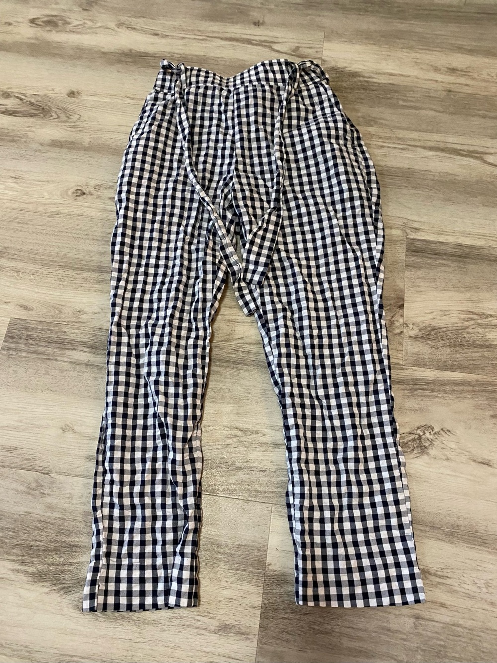Zara Checkered Gingham Pants